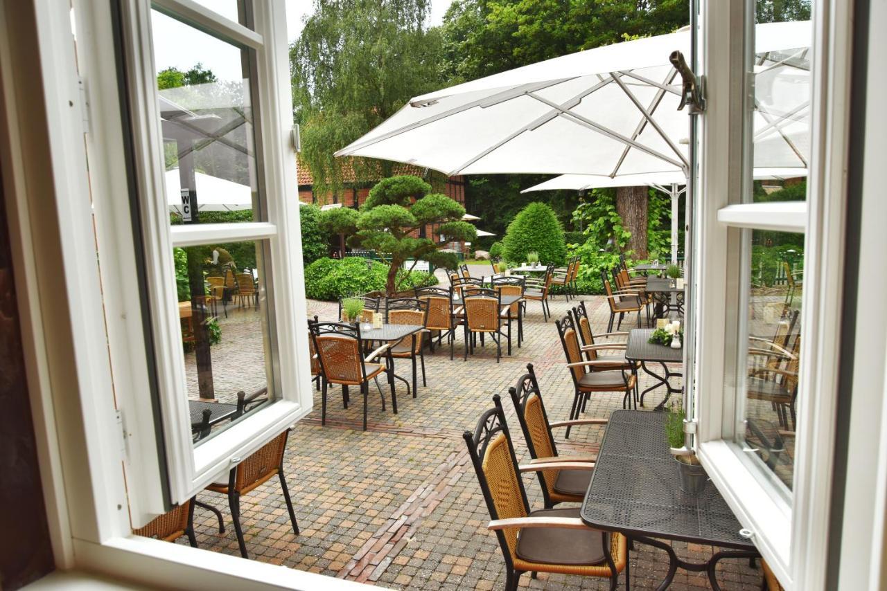 Klosterschänke Hude Hotel Ferienwohnungen Restaurant Café Exterior foto