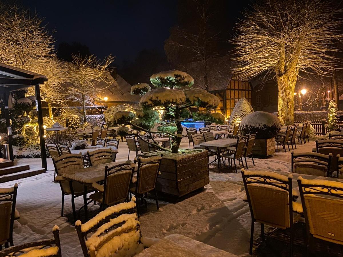 Klosterschänke Hude Hotel Ferienwohnungen Restaurant Café Exterior foto